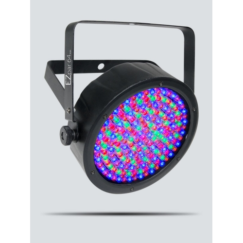 CHAUVET-DJ EZ PAR 64 RGBA BLACK Прожектор PAR LED направленного света 180х0,25 Вт RGBA