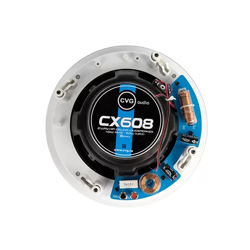 CVGaudio CX608 Потолочная АС, 40W – 8ohm, 6,5”