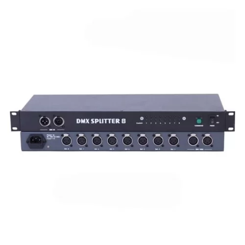 DIALighting DMX Splitter 8 DMX сплиттер - 1 вход 8 выходов