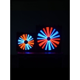 DiaLighting LEDFAN500 Светодиодный эффект, 6 лопастей, 486 RGB