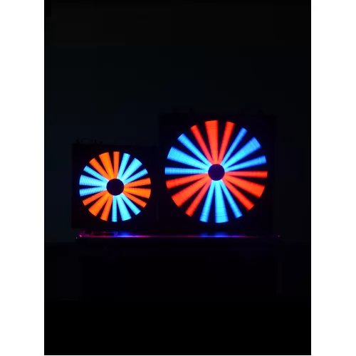 DiaLighting LEDFAN500 Светодиодный эффект, 6 лопастей, 486 RGB