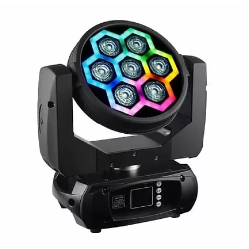 ESTRADA PRO LED MP712 RGBW Вращающаяся голова, Wash, 7x12 Вт., RGBW