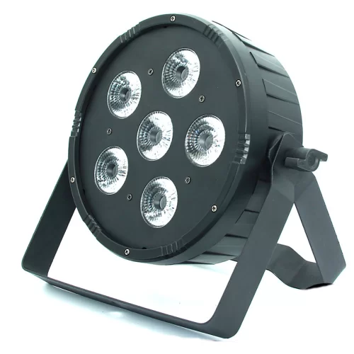 ESTRADA PRO LED PAR 612 Светодиодный световой прожектор LED PAR 6 x12W RGBW+AMBER+UV с пультом управления