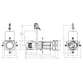 ETC Source Four LED Series 3 Профильный прожектор белого света, 1900-10450 К