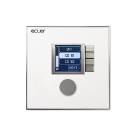 Ecler WPNET4KV Настенный контроллер с LCD-экраном для EclerNet