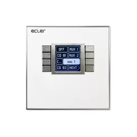 Ecler WPNET8K Настенный контроллер с LCD-экраном для EclerNet