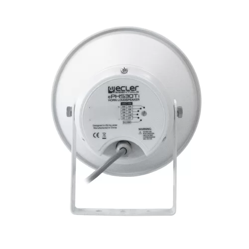 Ecler ePHS30Ti Рупорный громкоговоритель, 5/10/20/30 Вт. - 100В, 6,5 дюймов, IP66