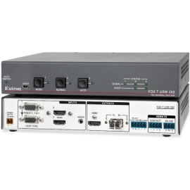 Extron FOX T USW 203 MM Передатчик с тремя входами для HDMI, VGA, аудио и RS-232 с локальным выходом HDMI - многомодовый