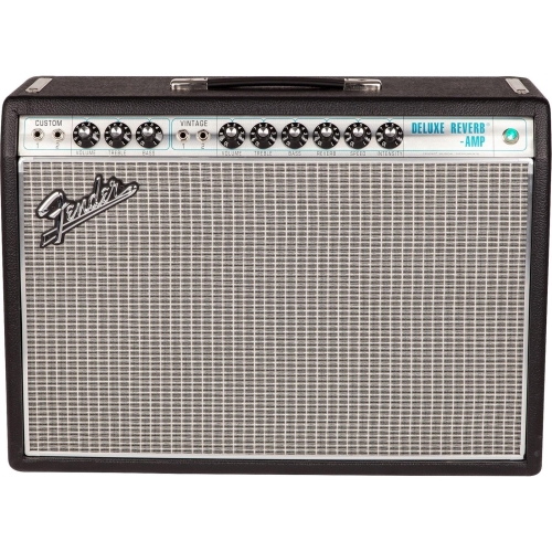 Fender '68 Custom Deluxe Reverb Гитарный ламповый комбоусилитель, 22 Вт., 12 дюймов