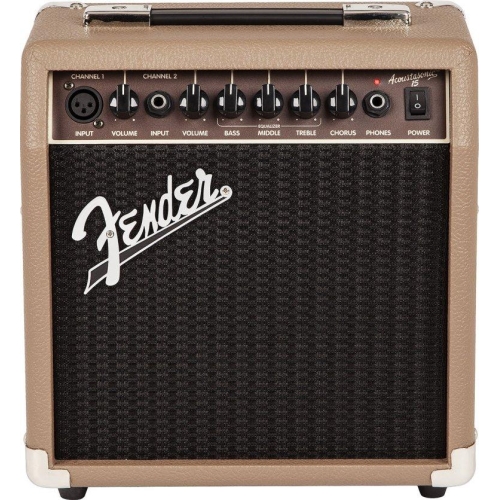 Fender Acoustasonic 15 Акустический комбоусилитель, 15 Вт., 6 дюймов