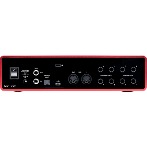 Focusrite Scarlett 18i8 3rd Gen Аудиоинтерфейс USB, 18х8