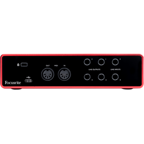 Focusrite Scarlett 4i4 3rd Gen Аудиоинтерфейс USB, 4х4