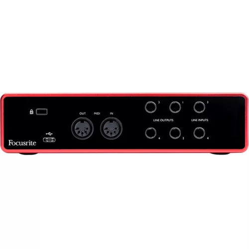 Focusrite Scarlett 4i4 3rd Gen Аудиоинтерфейс USB, 4х4