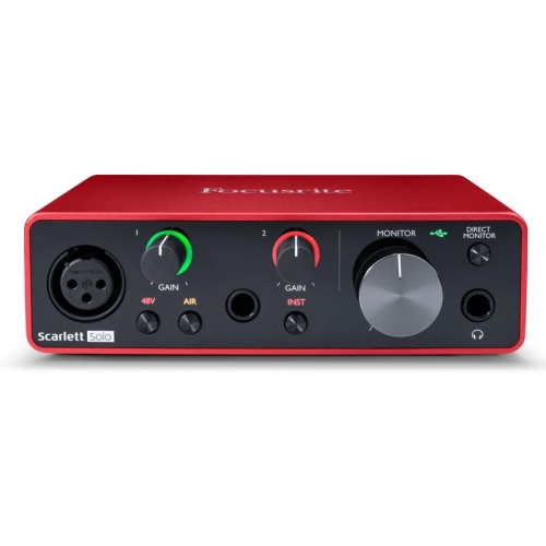 Focusrite Scarlett Solo Studio 3rd Gen Комплект для звукозаписи