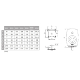 Genelec 8020-408 Площадка под мониторы 8020, 8320 с резьбой 3/8 дюймов