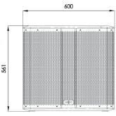 HH Electronics TNP-1800S Пассивный сабвуфер, 1000 Вт., 18"