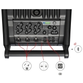 HK Audio LUCAS NANO 605 FX Мобильный акустический комплект, 1500 Вт., Bluetooth