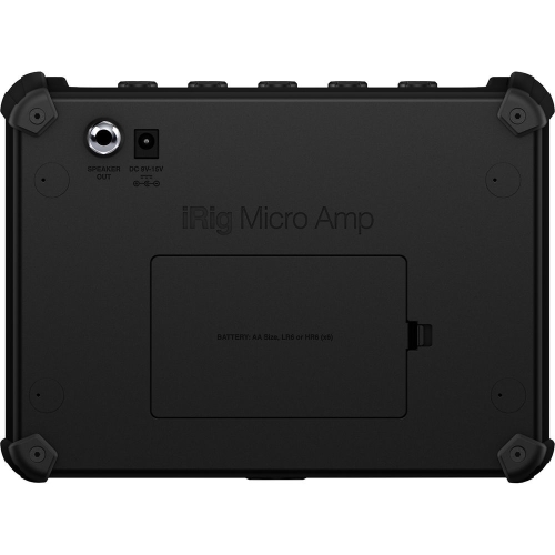 IK Multimedia iRig Micro Amp Портативный моделирующий гитарный комбоусилитель, 15 Вт., 4 дюймов