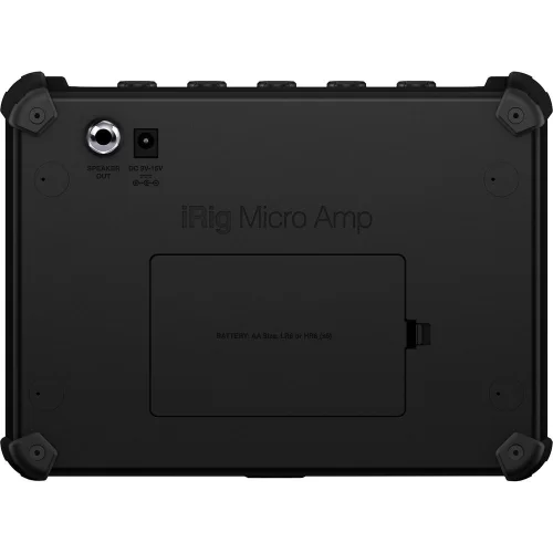 IK Multimedia iRig Micro Amp Портативный моделирующий гитарный комбоусилитель, 15 Вт., 4 дюймов