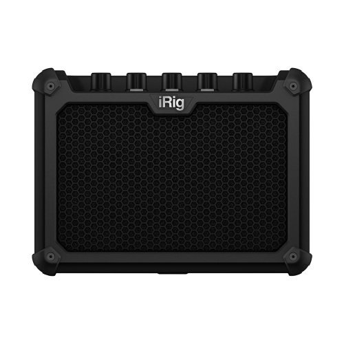 IK Multimedia iRig Micro Amp Портативный моделирующий гитарный комбоусилитель, 15 Вт., 4 дюймов