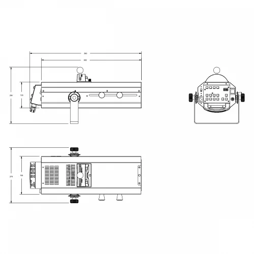 Involight LED FS75 LED следящяя пушка 75 Вт. WHITE