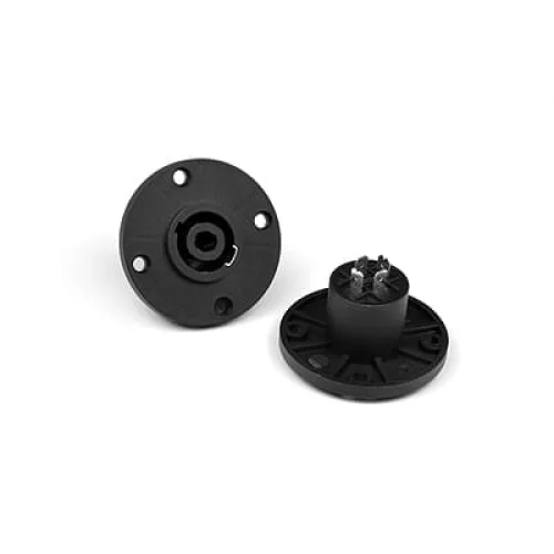 INVOTONE SPK4MR Разъем Speaker Connector блочный, 4pin, мама, круглый фланец