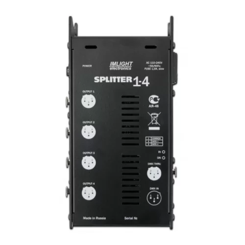 Имлайт SPLITTER 1-4-PwC Блок усиления сигнала DMX-512-A