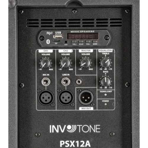 Invotone PSX12A Активная АС, 415 Вт., 15 дюймов, MP3