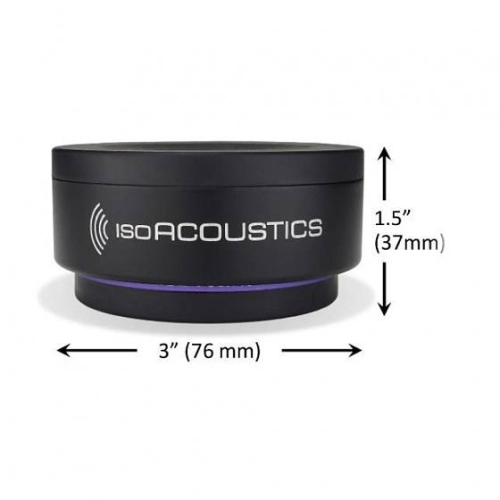 IsoAcoustics ISO-PUCK 76 Антивибрационные подставки под мониторы, пара