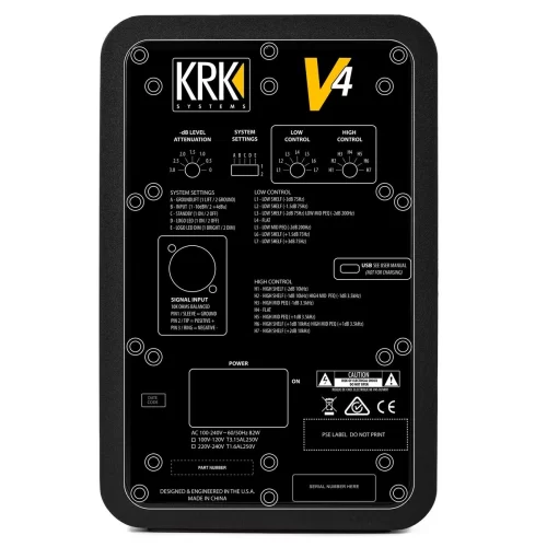 KRK V4S4 Студийный монитор, 4"