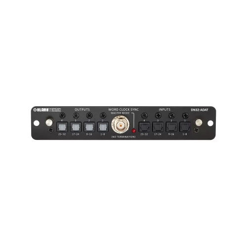 Klark Teknik DN32-ADAT Плата расширения ADAT для Behringer X32, Midas M32