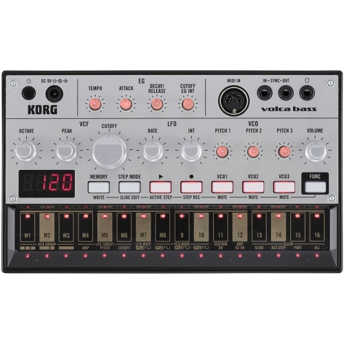 Korg Volca Bass Аналоговый бас-синтезатор