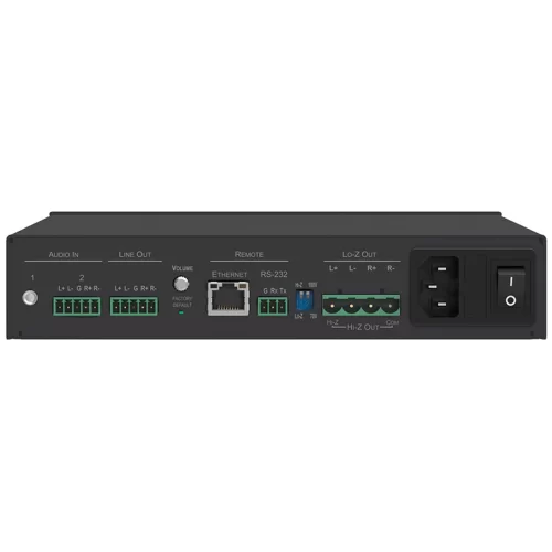 Kramer PA-120Z Трансляционный усилитель, 120 Вт., Ethernet