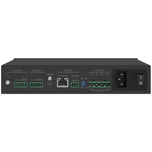 Kramer PA-240Z Трансляционный усилитель, 240 Вт., Ethernet