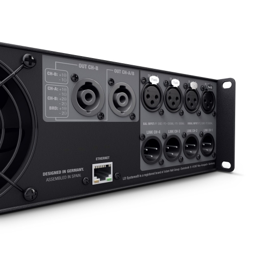 LD Systems DSP 45 K Усилитель мощности, 4х1200 Вт., DSP