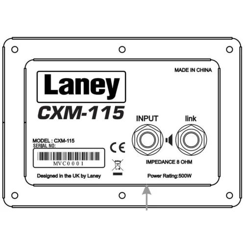 Laney CXM115 Пассивный сценический монитор, 150 Вт., 15"