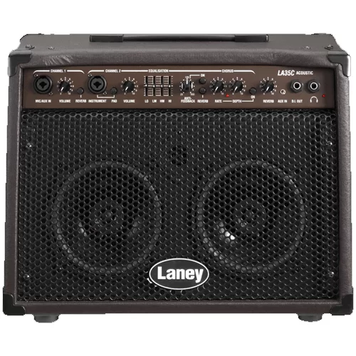 Laney LA35C комбоусилитель для акустической гитары, 35 Вт., 2х6,5 дюймов