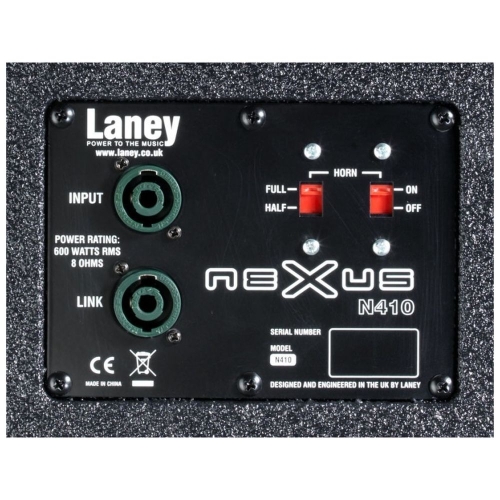 Laney N410 Басовый кабинет, 600 Вт., 4x10 дюймов