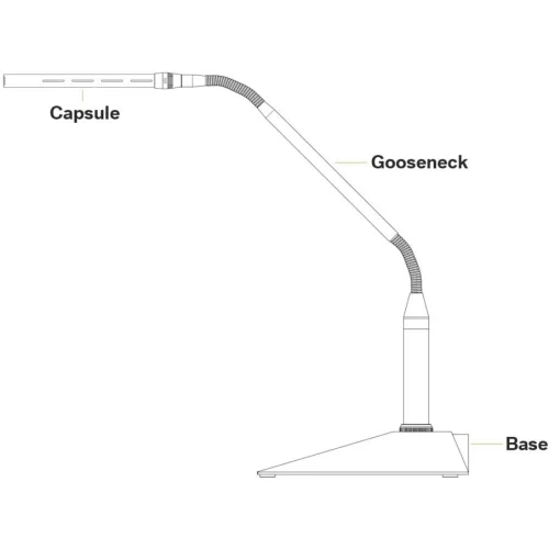 Lewitt GN35X2 Гусиная шея без микрофонного касюля, 369мм