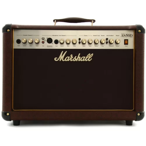 Marshall AS50D Акустический комбоусилитель, 50 Вт., 2х8 дюймов