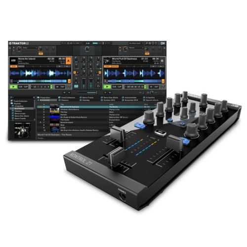 Native Instruments Traktor Kontrol Z1 DJ контроллер для работы с ПО NI Traktor