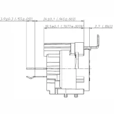 Neutrik NC3FAV1 Панельный разъем XLR female, вертикальная установка на ПП