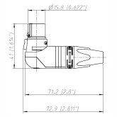 Neutrik NC3FRX Кабельный разъем XLR "мама"