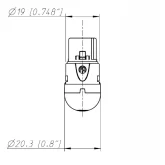 Neutrik NC3FRX Кабельный разъем XLR "мама"