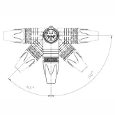 Neutrik NC3FRX Кабельный разъем XLR "мама"