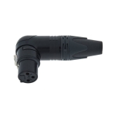 Neutrik NC3FRX-B Кабельный разъем XLR female угловой