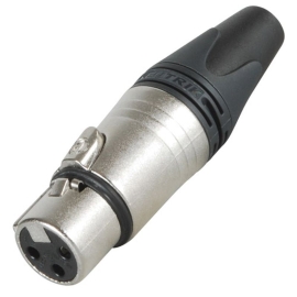 Neutrik NC3FXCC Разъем XLR female для цифровых аудиосигналов (AES/EBU)