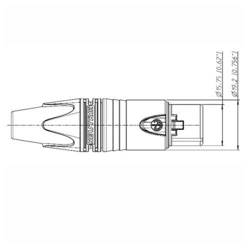 Neutrik NC3FXX Разъем XLR мама