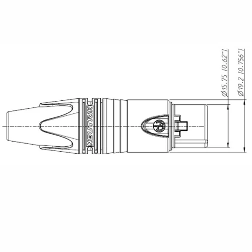 Neutrik NC3FXX-BAG  Кабельный разъем XLR "мама"