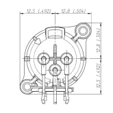 Neutrik NC3MAAH Панельный разъем XLR female